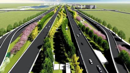 新進(jìn)展! 成都天府國際機(jī)場配套市政工程正式竣工，城市動(dòng)脈全面貫通